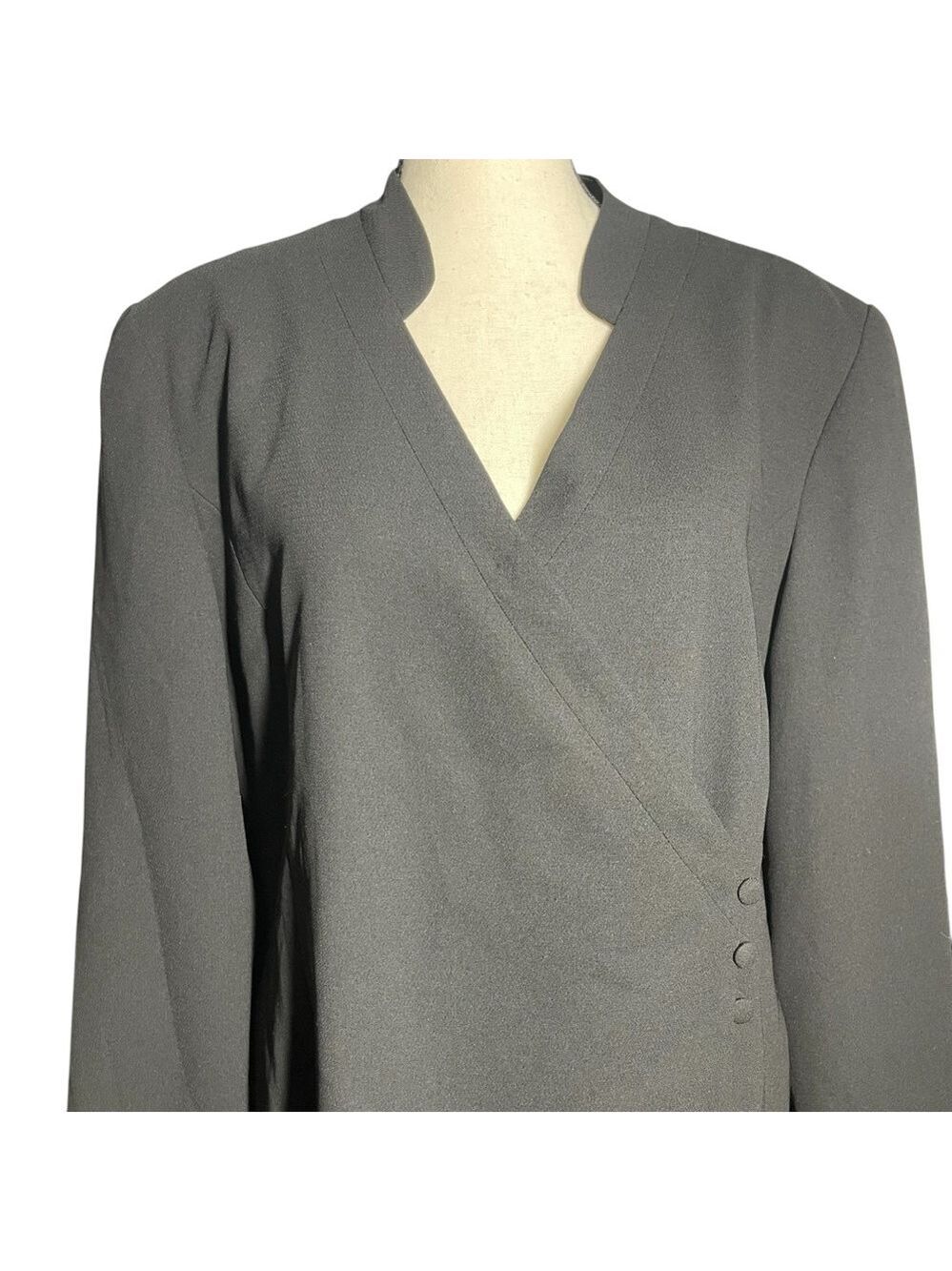 Talbots Chic Three Button Blazer - Picture 2 of 4